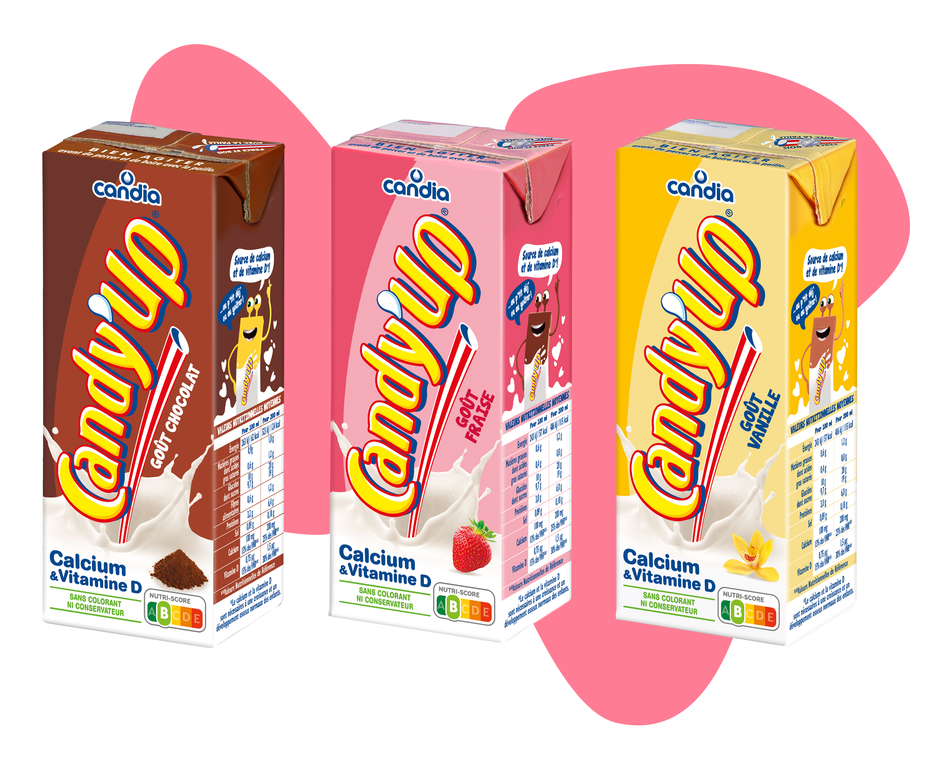 Candy'Up Choco Coco by Michou - Briquette de lait chocolaté