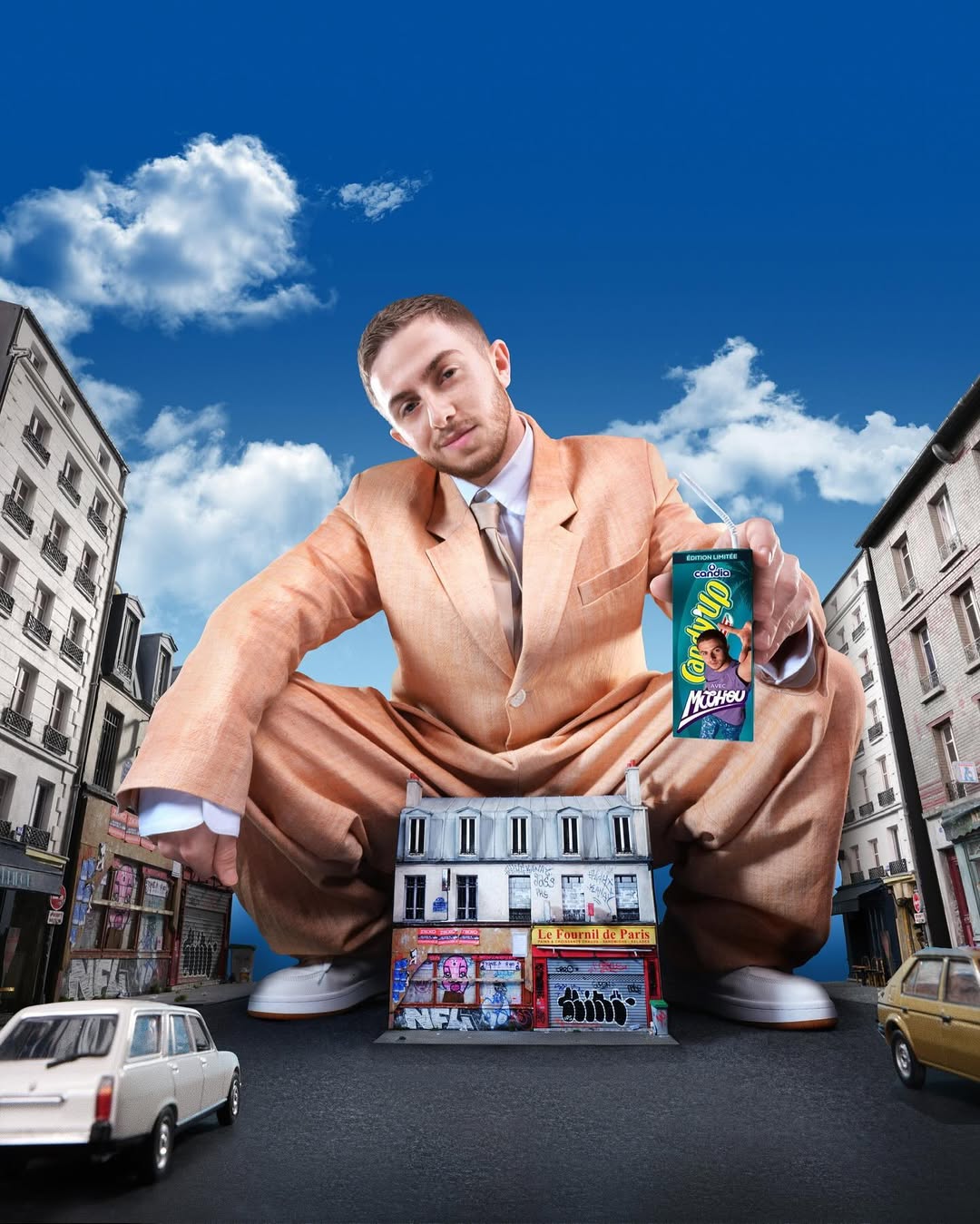 Michou x Candy'Up - Histoire de la collaboration streetwear 2024